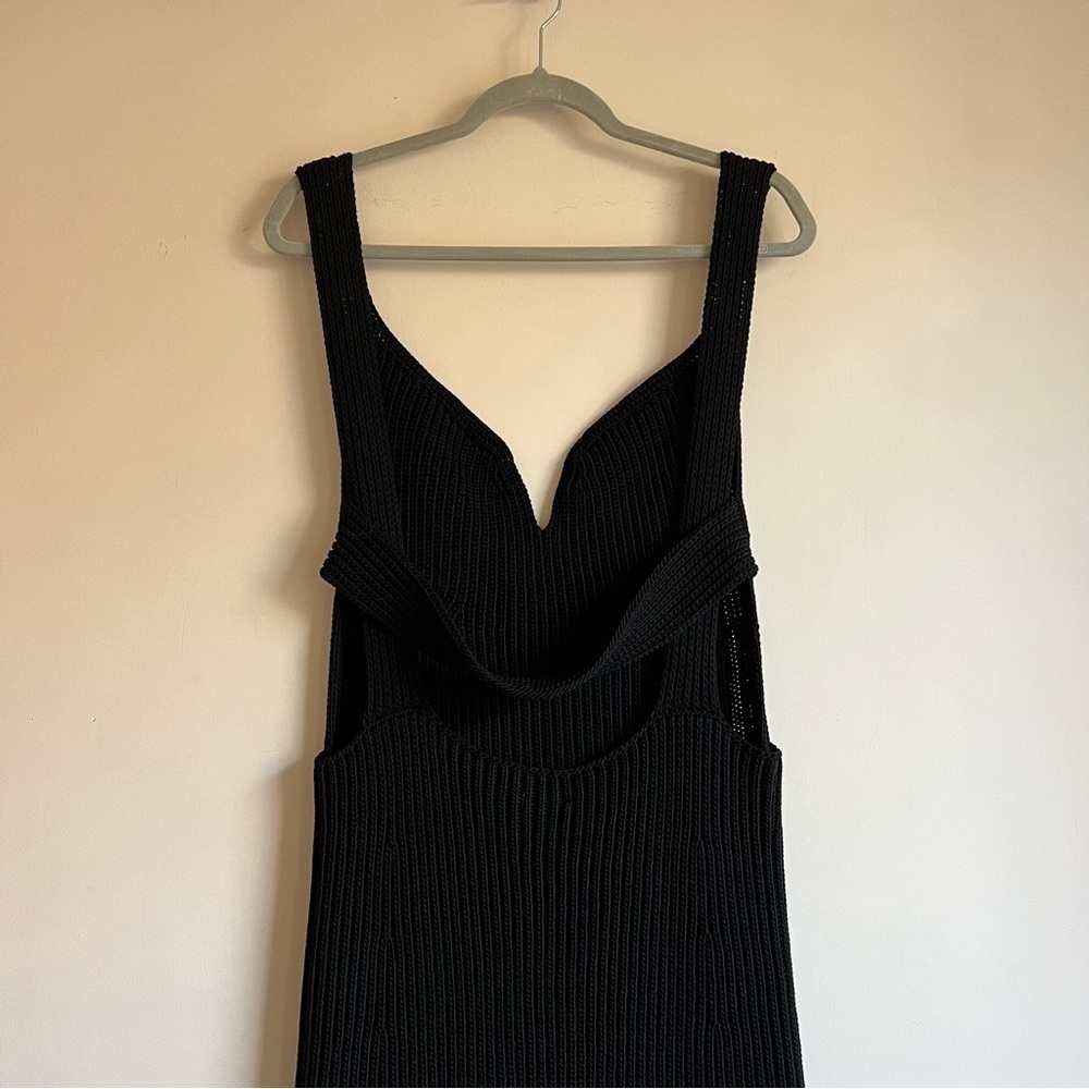 Khaite The Alessia Dress in Black - Picture 14 of 16
